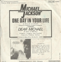 Michael Jackson - One day in your life (Single)