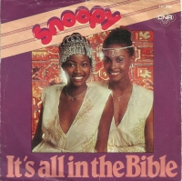 Snoopy - It's all in the bible (Single)