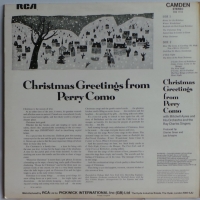 Perry Como - Christmas Greetings from ...  (LP)