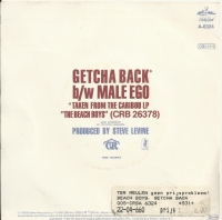 The Beach Boys - Getcha Back       (Single)