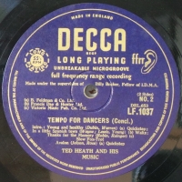 Ted Heath and His Music - Tempo For Dancers    (Mini-LP)