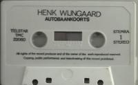 Henk Wijngaard - Autobaankoorts        (Cassetteband)