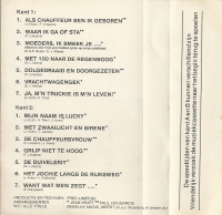 Henk Wijngaard - Als Chauffeur ben ik geboren      (Cassetteband)