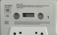 Johnny Cash - John R. Cash               (Cassetteband)