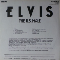Elvis Presley - The U.S Male            (LP)