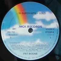 Pat Boone - 20 Super Hits Gold  (LP)
