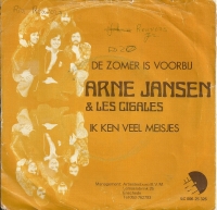 Arne Jansen & Les Cigales - De zomer is voorbij  (Single)