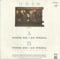 UB40 - Where Did I Go Wrong