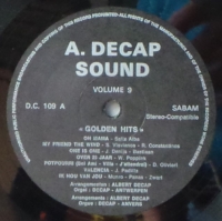 Decap Antwerpen - Golden Hits Volume 9   (LP)