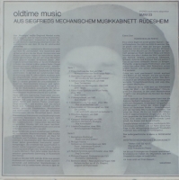 Oldtime Music Aus Siegfrieds Mechanischem Musikkabinett