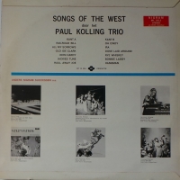 Paul Kolling Trio - Songs Of The West      (LP)