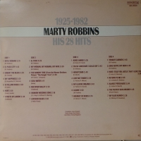 Marty Robbins - His 28 Hits