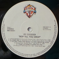 Ry Cooder - Bop Till You Drop    (LP)