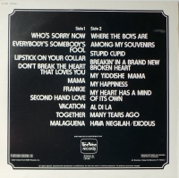 Connie Francis - 20 Favourites   (LP)