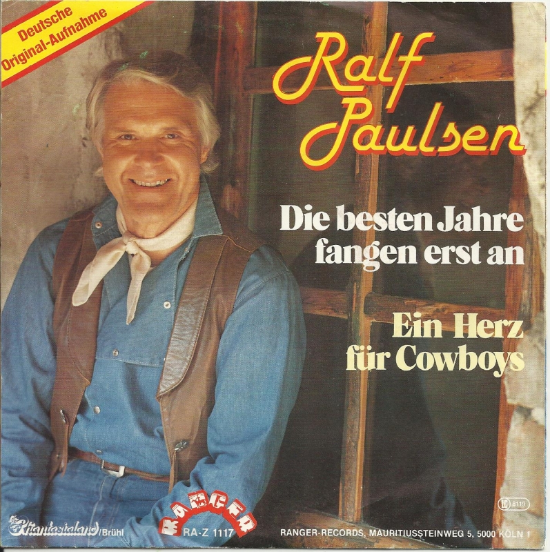 Ralf Paulsen - Die Besten Jahre Fangen Ernst An    (Single)