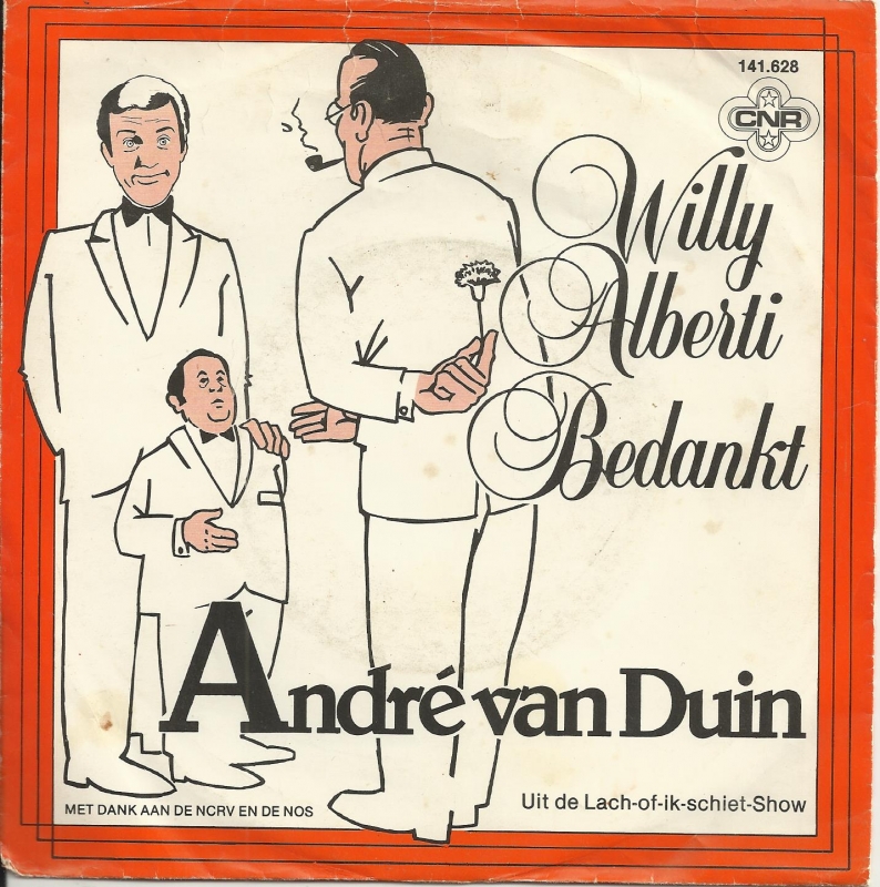 Andre van Duin - Willy Alberti Bedankt           (Single)