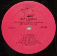 Banu Gibson & The New Orleans Hot Jazz Orchestra - let Yourself Go (LP)