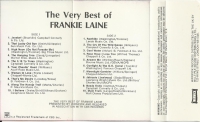 Frankie Laine - The Very Best Of Frankie Laine  (Cassetteband)