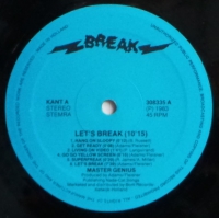 Master Genius - Let's Break              (Maxi-Single)
