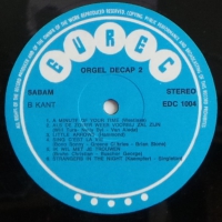 Decap Organ Antwerp - Orgel Decap 2   (LP)