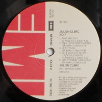 Julien Clerc - No 7                      (LP)