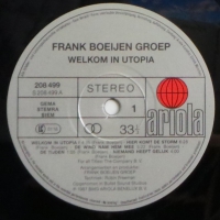 Frank Boeijen Groep - Welkom In Utopia  (LP)