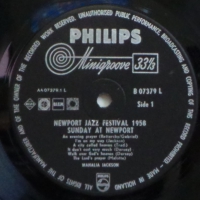 Mahalia Jackson - The Newport Jazz Festival 1958 Sunday At Newport  (LP)
