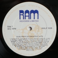 The Dubliners - 20 Original Greatest hits    (LP)