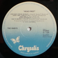 The Babys - Head First           (LP)