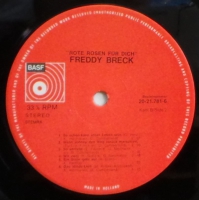 Freddy Breck - Rote Rosen Für Dich    (LP)