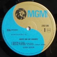 Gloria Gaynor - Never Can Say Goodbye  (LP)