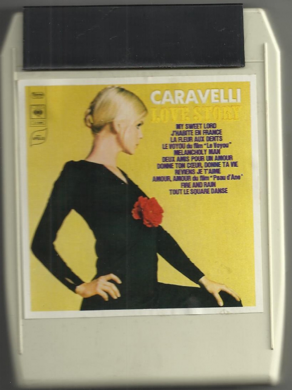 Caravelli - Love Story     (8-Track Tape)