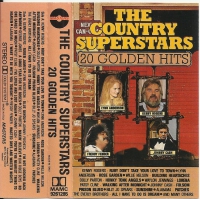 The Country Superstars - 20 Golden Hits   (Cassetteband)