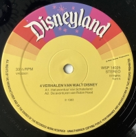 4 Verhalen Van Walt Disney (Verzamel LP)