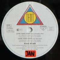 Five Star - Love Take Over   (MaxiSingle)