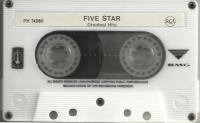 Five Star - Greatest Hits (Cassetteband)