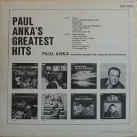 Paul Anka - Paul Anka's Greatest Hits   (LP)