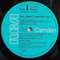 Paul Anka - Paul Anka's Greatest Hits   (LP)