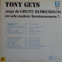 Tony Geys - Zingt De Grote Kuskesdans  (LP)