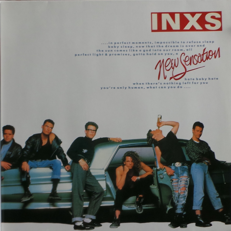 INXS - New Sensation   (MaxiSingle)