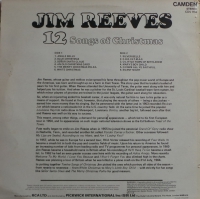 Jim Reeves - 12 Songs Of christmas   (LP)