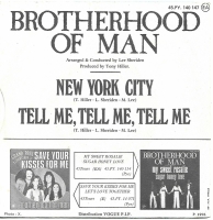 Brotherhood Of man - New York City   (Single)
