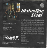 Status Quo - Live!         (Single)