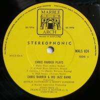 Chris Barber & His Jazz Band - Chris Barber Plays  (LP)
