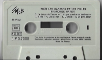 Francoise Hardy - Tous Les Garcons Et Les Filles  (Cassetteband)