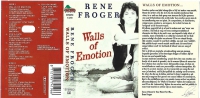 Rene Froger - Walls Of Emotion    (Cassetteband)