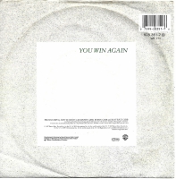 The Bee Gees - You Win Again      (Single)