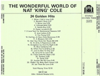 Nat King Cole - The Wonderful World Of Nat King Cole   (CD)