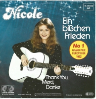 Nicole - Ein Bibchen Frieden    (Single)