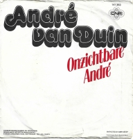 Andre Van Duin - Onzichtbare André       (Single)
